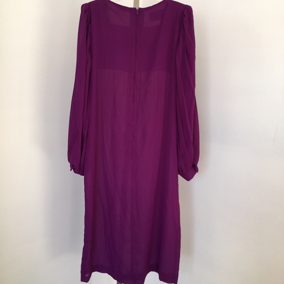 Monica Richards Vintage Pleated Dress. - Picture 3 of 4